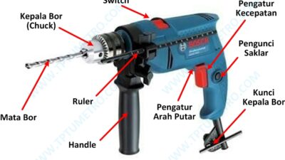 Power Indicator Light Pada Bor Listrik: Bagian-Bagian dan Fungsinya