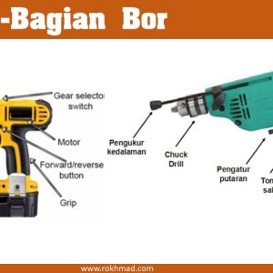 Pengenalan Komponen Depth Stop Pada Bor Listrik